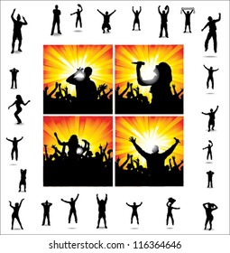 Posters for music concert