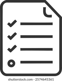 Post-it Notes Icon Depicting Reminders and Organization, Ideal for Business Documentation