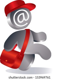 postman carries messages