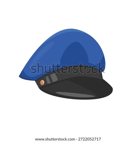 Postman hat icon vector illustration, postman hat clip art
