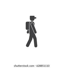 postman icon on the white background