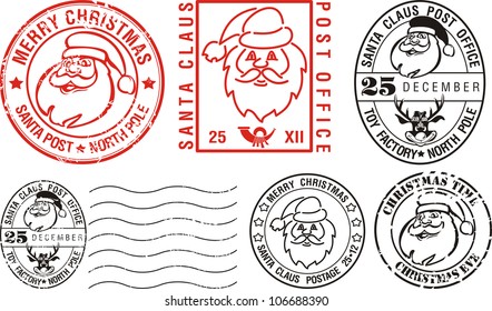 postmarks - merry christmas