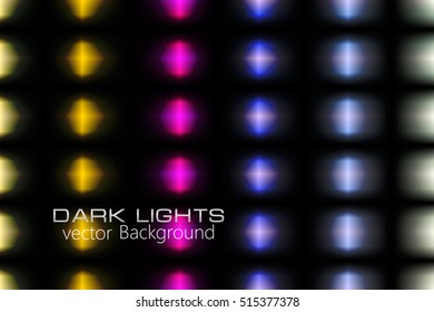 Postmodern background set. Blured colorful lights. Simple gradient overlay texture.
Vector EPS10