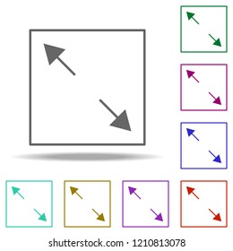 to postpone icon. Elements of photography in multi color style icons. Simple icon for websites, web design, mobile app, info graphics