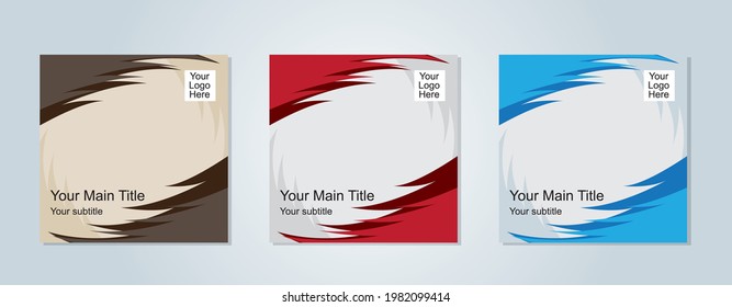  posts set for social media design
