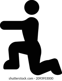 Haltung, Vektorgrafik auf transparentem Hintergrund. Symbole in Premium-Qualität. Glyphen Vektorsymbol für Konzept und Grafikdesign.