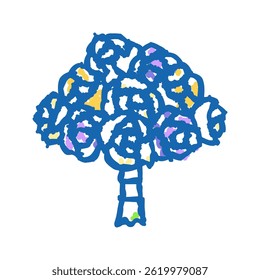 posy bouquet flower doodle icon sketch vector. posy bouquet flower sign. isolated symbol illustration