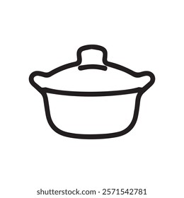 A pot black and white drawing