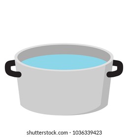 Pot cartoon vector. free space for text. wallpaper. background.