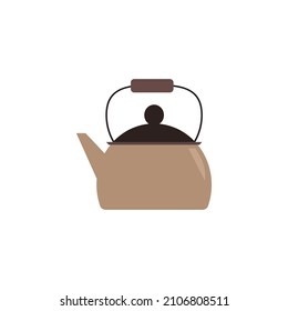 Pot cartoon vector. Pot icon on white background.