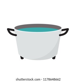 Pot cartoon vector. symbol.