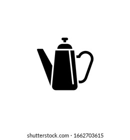 pot of coffee icon template. Vector illustration