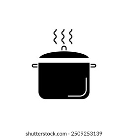 pot concept line icon. Simple element illustration. pot concept outline symbol design.
