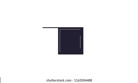 Pot cooking isolated vector illustration