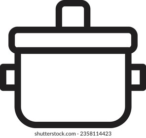 Pot Cooking Kitchen Outline Icon