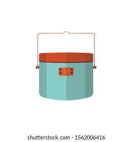 pot design, isolated on white background.