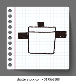 pot doodle drawing