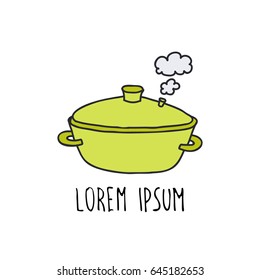pot doodle icon