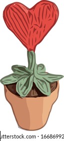 Reducidor de flores de corazón de cacerola