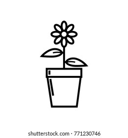 pot of flower icon
