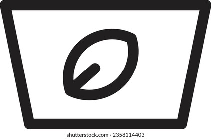 Pot Flower Vase Outline Icon