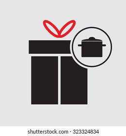 pot as a gift icon