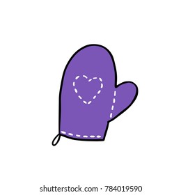 pot holder doodle icon