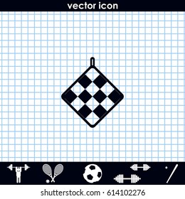 Pot holder icon.