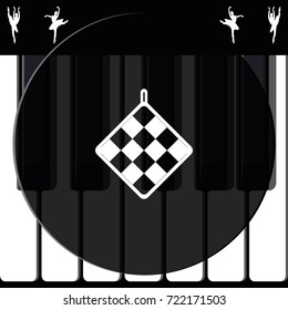 Pot holder icon.