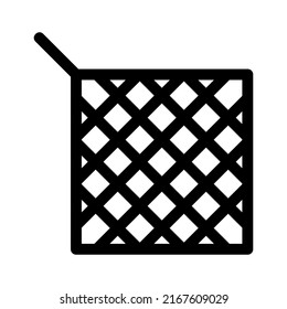 pot holder icon or logo isolated sign symbol vector illustration - high quality black style vector icons
