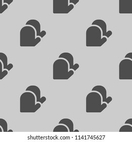 pot holder icon seamless pattern