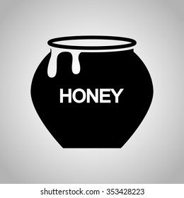 Pot of honey icon