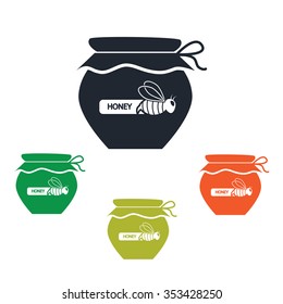 Pot of honey icon