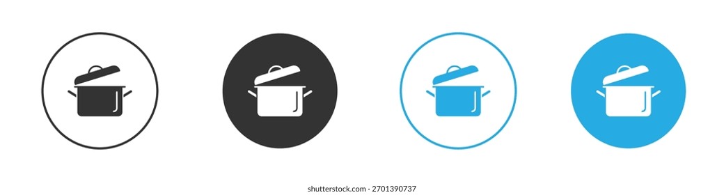 Pot icon. Graphic icon design template