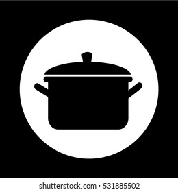 pot icon illustration design