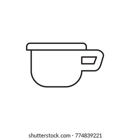 pot icon illustration isolated vector sign symbol