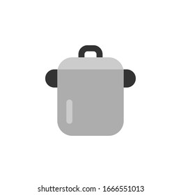 Icono de bote aislado en fondo blanco