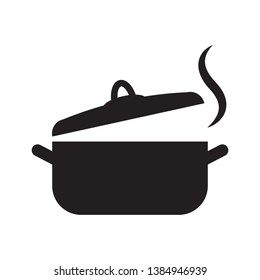 Pot icon isolated vector illustration