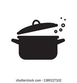 Pot icon isolated vector illustration