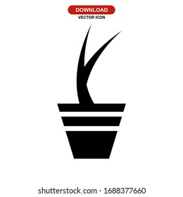 pot icon or logo isolated sign symbol vector illustration - high quality black style vector icons
