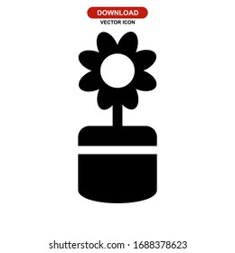 pot icon or logo isolated sign symbol vector illustration - high quality black style vector icons
