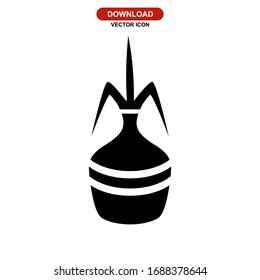 pot icon or logo isolated sign symbol vector illustration - high quality black style vector icons
