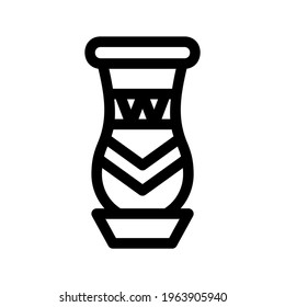 pot icon or logo isolated sign symbol vector illustration - high quality black style vector icons
