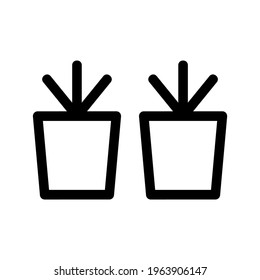 pot icon or logo isolated sign symbol vector illustration - high quality black style vector icons
