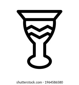 pot icon or logo isolated sign symbol vector illustration - high quality black style vector icons
