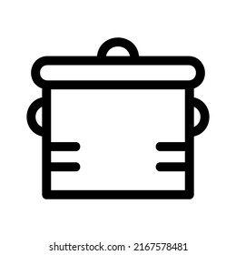 pot icon or logo isolated sign symbol vector illustration - high quality black style vector icons
