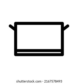 pot icon or logo isolated sign symbol vector illustration - high quality black style vector icons
