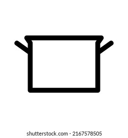 pot icon or logo isolated sign symbol vector illustration - high quality black style vector icons
