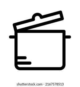 pot icon or logo isolated sign symbol vector illustration - high quality black style vector icons
