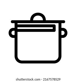 pot icon or logo isolated sign symbol vector illustration - high quality black style vector icons
